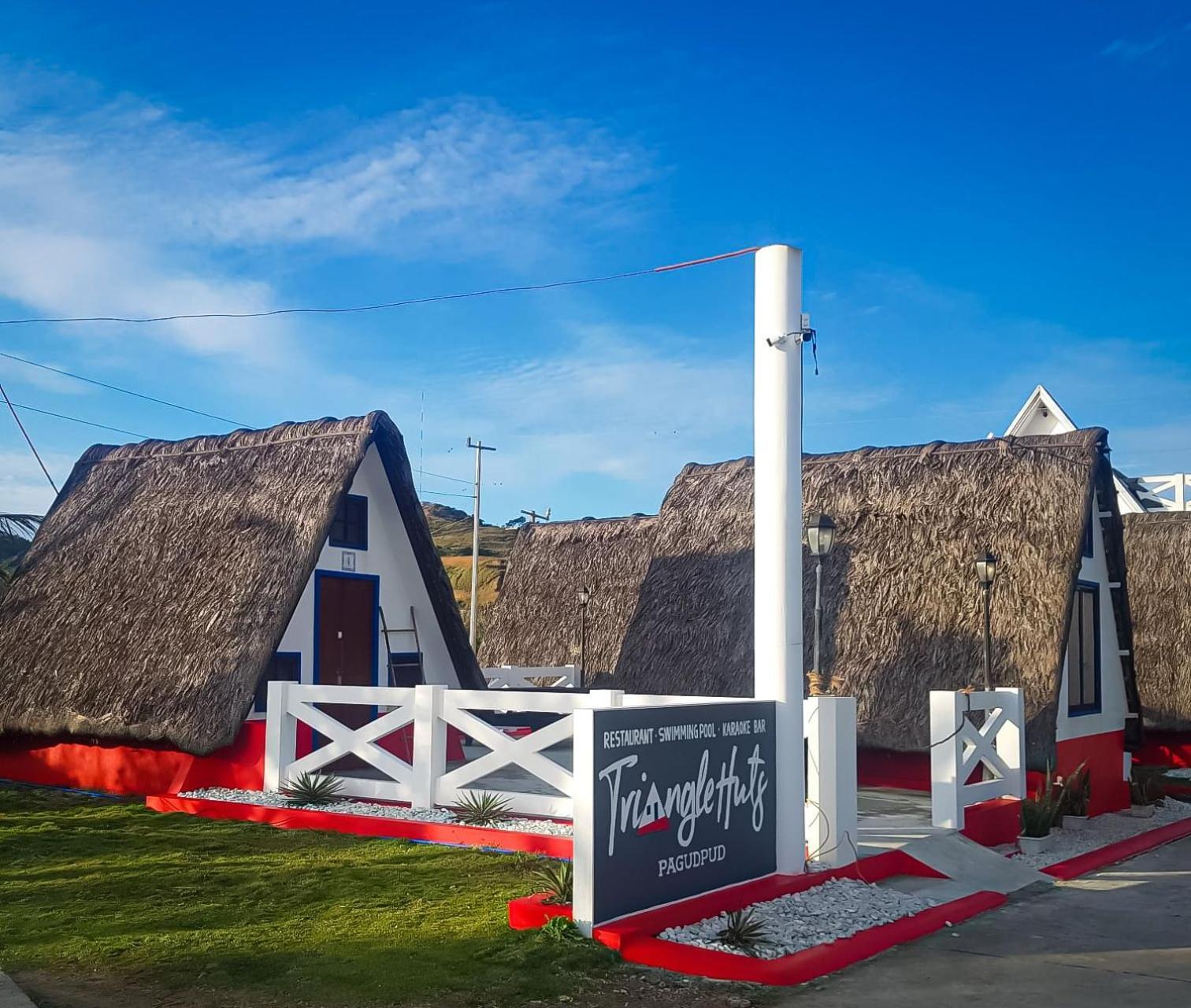 Triangle Huts Hotel Pagudpud Exterior photo